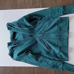 MPG Sport Teal Zip up Hoodie, S